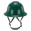 imageErgodyne Skullerz 8963 Full Brim Safety Helmet Type 2 Class E Hard Hat with Chin Strap ANSIISEA Z8912014 6 Point SuspensionGreen