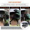 imageErgodyne Skullerz 8963 Full Brim Safety Helmet Type 2 Class E Hard Hat with Chin Strap ANSIISEA Z8912014 6 Point SuspensionWhite