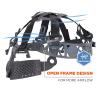 imageErgodyne Skullerz 8963 Full Brim Safety Helmet Type 2 Class E Hard Hat with Chin Strap ANSIISEA Z8912014 6 Point SuspensionWhite