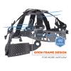 imageErgodyne Skullerz 8964 Full Brim Safety Helmet Type 2 Class C Hard Hat with Chin Strap Adjustable Venting ANSIISEA Z8912014 6 Point SuspensionWhite