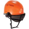 imageErgodyne Skullerz 8974V Safety Helmet Class E Safety Helmet with Visor AntiFog Clear LensOrange