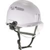 imageErgodyne Skullerz 8974V Safety Helmet Class E Safety Helmet with Visor AntiFog Clear LensWhite