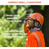 imageErgodyne Skullerz 8974V Safety Helmet Class E Safety Helmet with Visor AntiFog Clear LensWhite