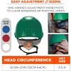 imageErgodyne Skullerz 8976LED Type 2 Safety Helmet with LED Light Class E Type II Hard HatGreen