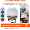 imageErgodyne Skullerz 8976LED Type 2 Safety Helmet with LED Light Class E Type II Hard HatWhite