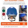 imageErgodyne Skullerz 8977LED Type 2 Vented Safety Helmet with LED Light Class C Type III Hard HatBlue