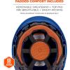 imageErgodyne Skullerz 8977LED Type 2 Vented Safety Helmet with LED Light Class C Type III Hard HatBlue