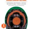 imageErgodyne Skullerz 8977LED Type 2 Vented Safety Helmet with LED Light Class C Type III Hard HatGreen