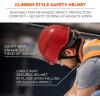 imageErgodyne Skullerz 8977LED Type 2 Vented Safety Helmet with LED Light Class C Type III Hard HatRed