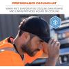 imageErgodyne Standard Performance Cooling Baseball Hat Black