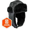 imageErgodyne Standard Zippered Trapper Hat Black LargeExtra LargeLargeXLarge