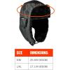 imageErgodyne Standard Zippered Trapper Hat Black LargeExtra LargeLargeXLarge