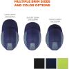 imageSafety Bump Cap Baseball Hat Style Comfortable Head Protection Long Brim Extra Large Skullerz 8950XLBlackNavy