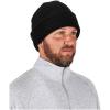 imageErgodyne NFerno 6811Z Rib Knit Hat with Zippered Pocket for Bump Cap InsertHat only Black3 monthsRib Knit Hat Bump Cap Insert