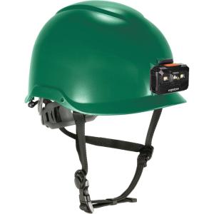 imageErgodyne Skullerz 8976LED Type 2 Safety Helmet with LED Light Class E Type II Hard HatGreen