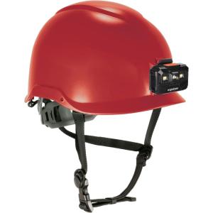 imageErgodyne Skullerz 8976LED Type 2 Safety Helmet with LED Light Class E Type II Hard HatRed