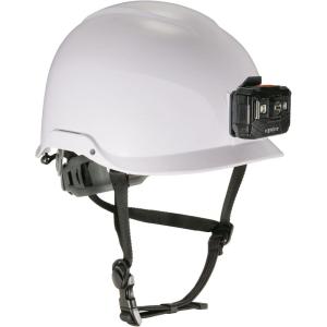 imageErgodyne Skullerz 8976LED Type 2 Safety Helmet with LED Light Class E Type II Hard HatWhite