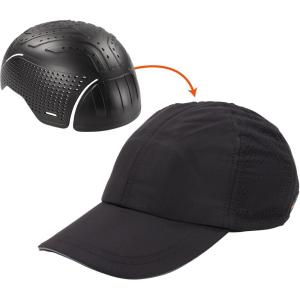 imageErgodyne Standard Lightweight Baseball Hat Bump Cap InsertBlack