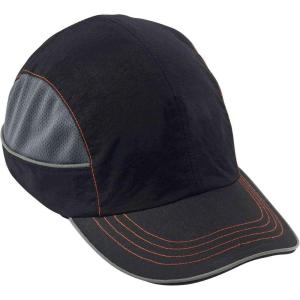 imageSafety Bump Cap Baseball Hat Style Comfortable Head Protection Long Brim Extra Large Skullerz 8950XLBlackBlack