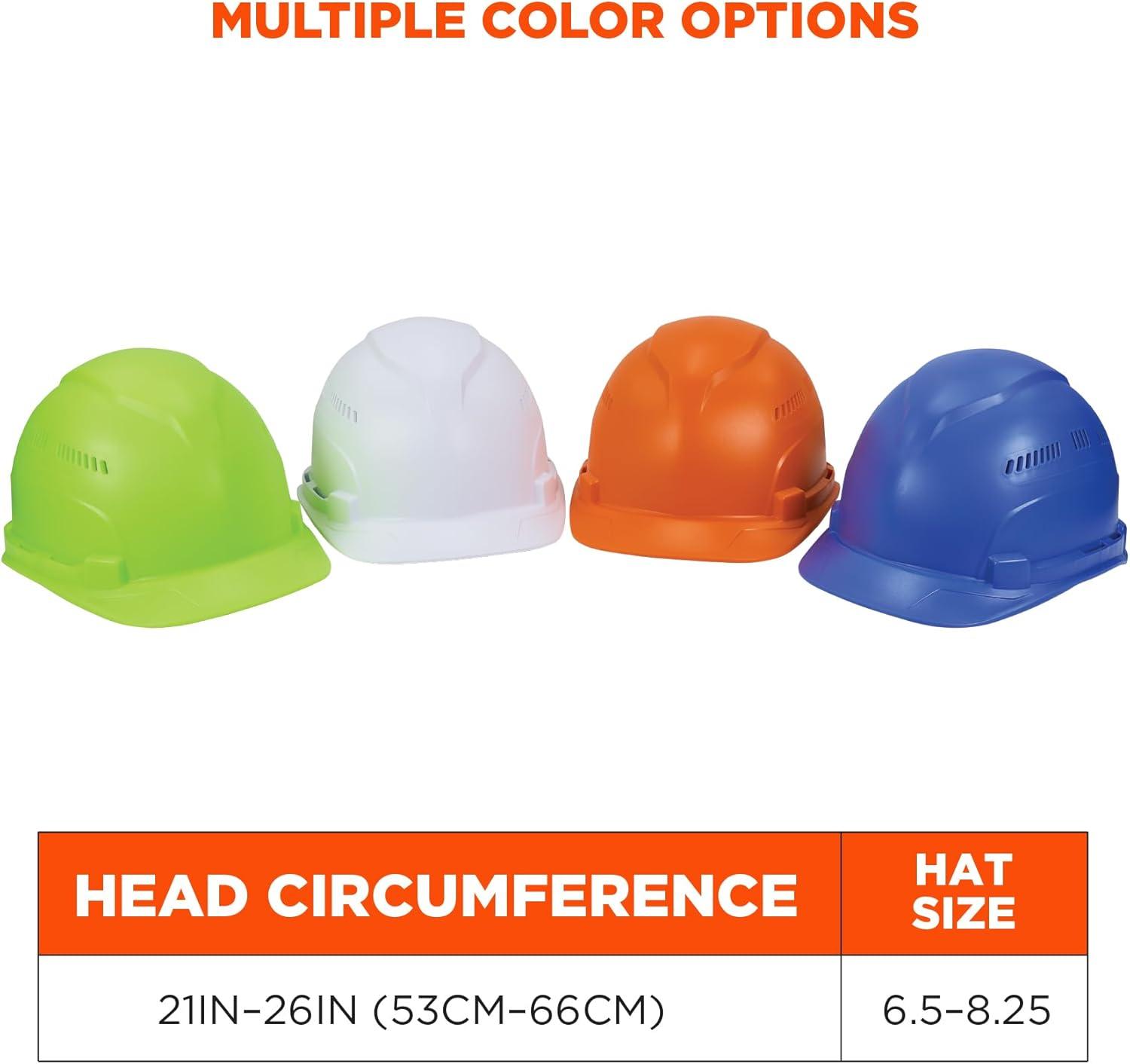 imageErgodyne Skullerz 8966 Lightweight CapStyle Hard Hat with Adjustable Venting  Type 1 Class CBlue