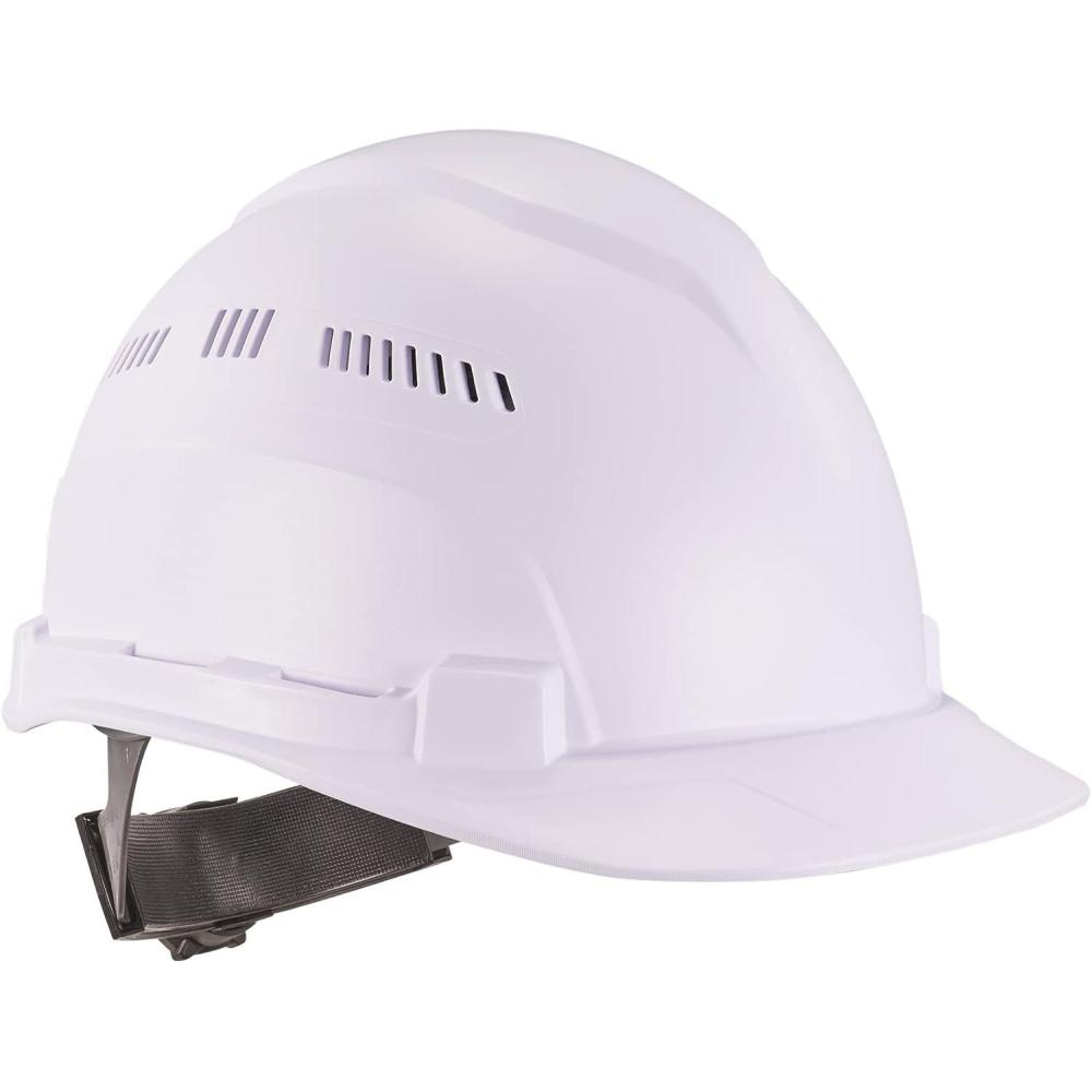 imageErgodyne Skullerz 8966 Lightweight CapStyle Hard Hat with Adjustable Venting  Type 1 Class CWhite