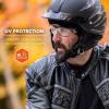 image3 Pack of Ergodyne Skullerz Dellenger Adjustable Safety Glasses z87  Smoke Clear ampamp IndoorOutdoor Lenses