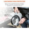imageErgodyne  23382 Skullerz 8945 Universal Safety Bump Cap Insert Lightweight Fits Into Any Baseball Hat 2Pack Gray