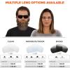 imageErgodyne  59130 Skullerz SAGA Frameless Safety Sunglasses Smoke Lens Matte Black Pack of 3