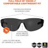 imageErgodyne  59130 Skullerz SAGA Frameless Safety Sunglasses Smoke Lens Matte Black Pack of 3