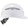 imageErgodyne  60146 Vented Hard Hat with Light Cap Style Ratchet Suspension Class C Skullerz 8972LED WhiteWhite