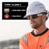 imageErgodyne  60146 Vented Hard Hat with Light Cap Style Ratchet Suspension Class C Skullerz 8972LED WhiteWhite