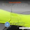 imageErgodyne Chill Its 6688 Hi Vis Reflective Shirt Class 2 Cooling Sun Shirt with UV ProtectionLime