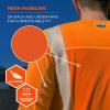 imageErgodyne Chill Its 6688 Hi Vis Reflective Shirt Class 2 Cooling Sun Shirt with UV ProtectionOrange