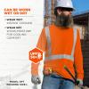 imageErgodyne Chill Its 6688 Hi Vis Reflective Shirt Class 2 Cooling Sun Shirt with UV ProtectionOrange