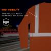 imageErgodyne Chill Its 6688 Hi Vis Reflective Shirt Class 2 Cooling Sun Shirt with UV ProtectionOrange