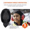 imageErgodyne Skullerz 8948 Mesh Do Rag Bandana and Bump Cap Insert with Enhanced FlexBlack