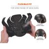 imageErgodyne Skullerz 8948 Mesh Do Rag Bandana and Bump Cap Insert with Enhanced FlexBlack