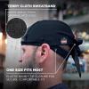 imageErgodyne Skullerz 8948 Mesh Do Rag Bandana and Bump Cap Insert with Enhanced FlexBlack