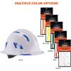 imageErgodyne Skullerz 8961 Reflective Hard Hat Stickers Safety Helmet Strips Hard Hat Accessories Adhesive Sticker Decal KitBlue