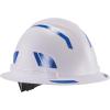 imageErgodyne Skullerz 8961 Reflective Hard Hat Stickers Safety Helmet Strips Hard Hat Accessories Adhesive Sticker Decal KitBlue