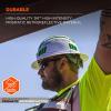 imageErgodyne Skullerz 8961 Reflective Hard Hat Stickers Safety Helmet Strips Hard Hat Accessories Adhesive Sticker Decal KitGreen