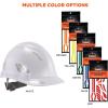 imageErgodyne Skullerz 8961 Reflective Hard Hat Stickers Safety Helmet Strips Hard Hat Accessories Adhesive Sticker Decal KitWhite