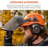 imageErgodyne Skullerz 8989 Hard Hat Mesh Face Shield Attachment Adapter for Hard Hat and Safety Helmets