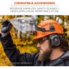 imageErgodyne Skullerz Hard Hat Face Shield Attachment Anti Fog Cap StyleClear