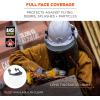 imageErgodyne Skullerz Hard Hat Face Shield Attachment Anti Fog Full BrimSmoke