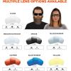 imageErgodyne Skullerz ODIN Safety Glasses Sunglasses Impact Resistant Z871Black Frame  Silver Mirror Lens