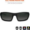 imageErgodyne Skullerz ODIN Safety Glasses Sunglasses Impact Resistant Z871Matte Black Frame  Smoke Lens