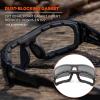 imageErgodyne Skullerz ODIN Safety Glasses Sunglasses Impact Resistant Z871Matte Black Frame  Smoke Lens