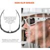 imageErgodyne Skullerz ODIN Safety Glasses Sunglasses Impact Resistant Z871White Frame  Smoke Lens