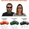 imageErgodyne Skullerz Odin Polarized Safety SunglassesBlack Frame  Polarized Copper Lens
